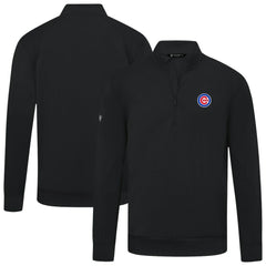 Chicago Cubs Levelwear Upright Insignia Tri-Blend Quarter-Zip Pullover Near Me