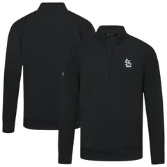St. Louis Cardinals Levelwear Upright Insignia Tri-Blend Quarter-Zip Pullover for sale