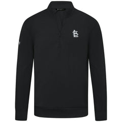St. Louis Cardinals Levelwear Upright Insignia Tri-Blend Quarter-Zip Pullover for sale