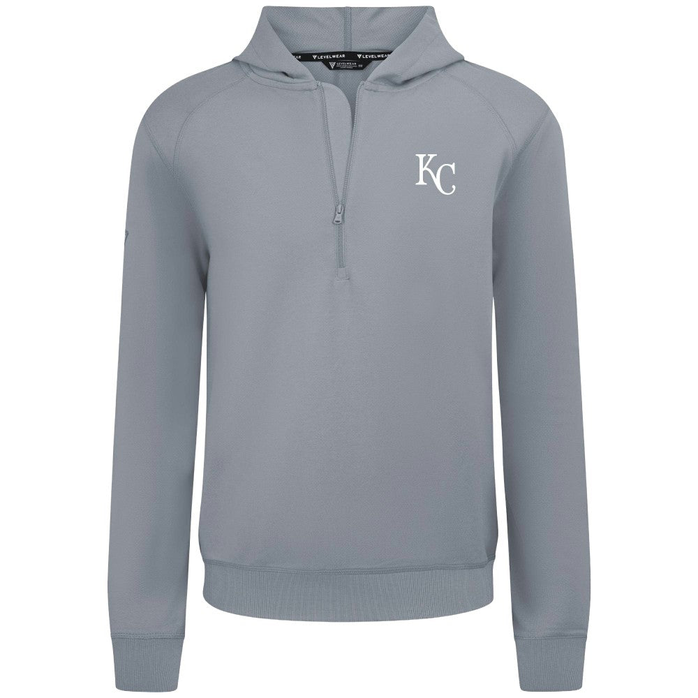 Kansas City Royals Levelwear Technic Insignia Quarter-Zip Hoodie Near Me