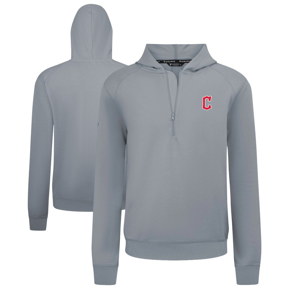 Cleveland Guardians Levelwear Technic Insignia Quarter-Zip Hoodie Near Me