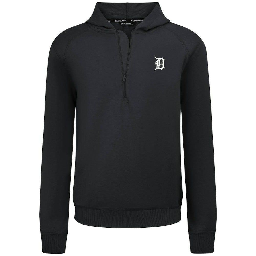 Detroit Tigers Levelwear Technic Insignia Quarter-Zip Hoodie Online