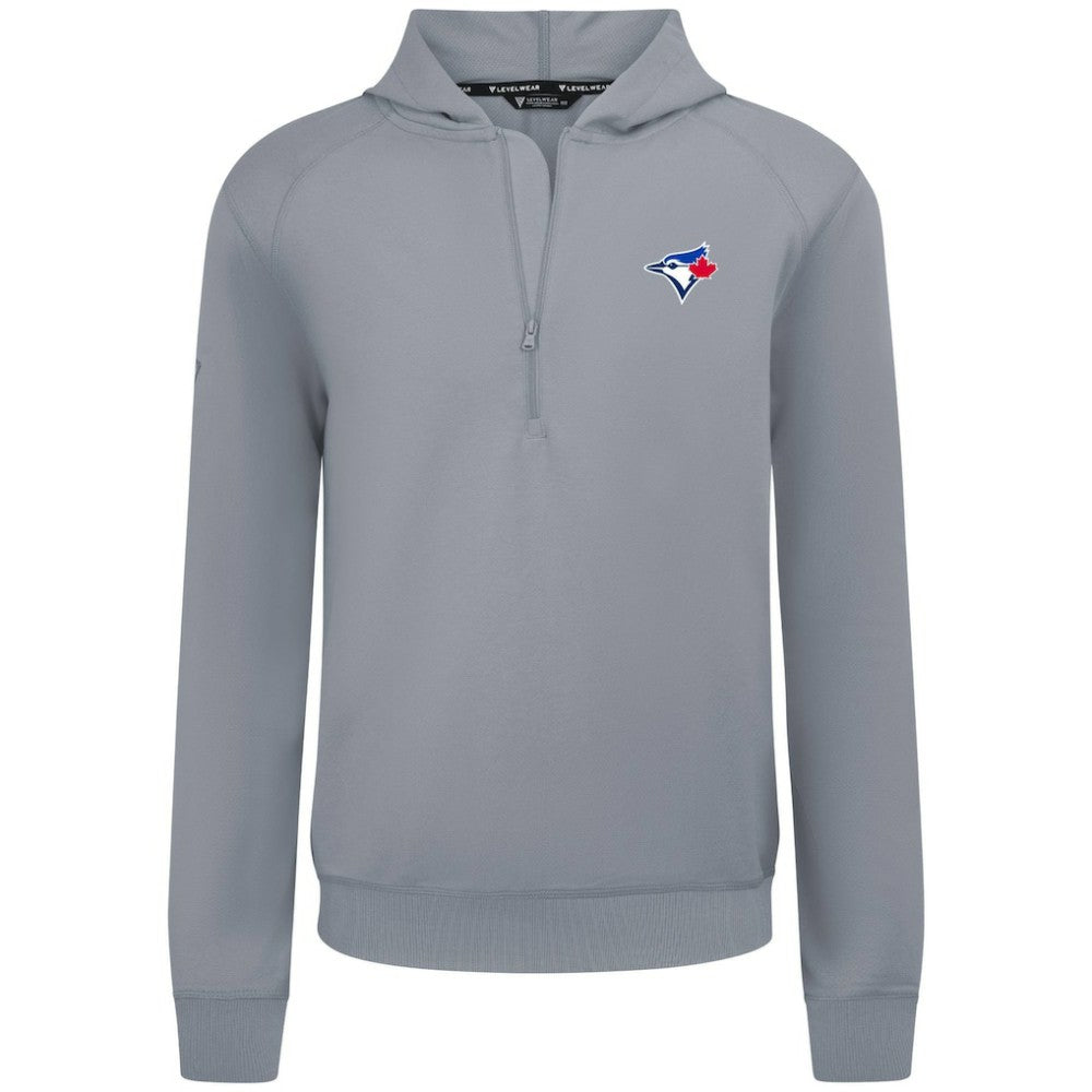 Toronto Blue Jays Levelwear Technic Insignia Quarter-Zip Hoodie Outlet
