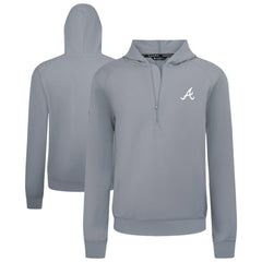 Atlanta Braves Levelwear Technic Insignia Quarter-Zip Hoodie Online