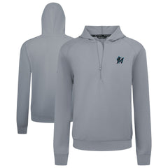 Miami Marlins Levelwear Technic Insignia Quarter-Zip Hoodie Online
