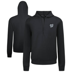 Washington Nationals Levelwear Technic Insignia Quarter-Zip Hoodie Outlet