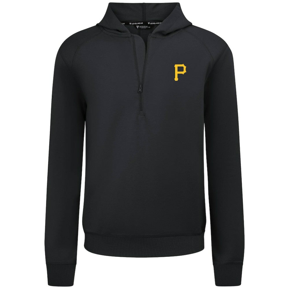 Pittsburgh Pirates Levelwear Technic Insignia Quarter-Zip Hoodie for sale