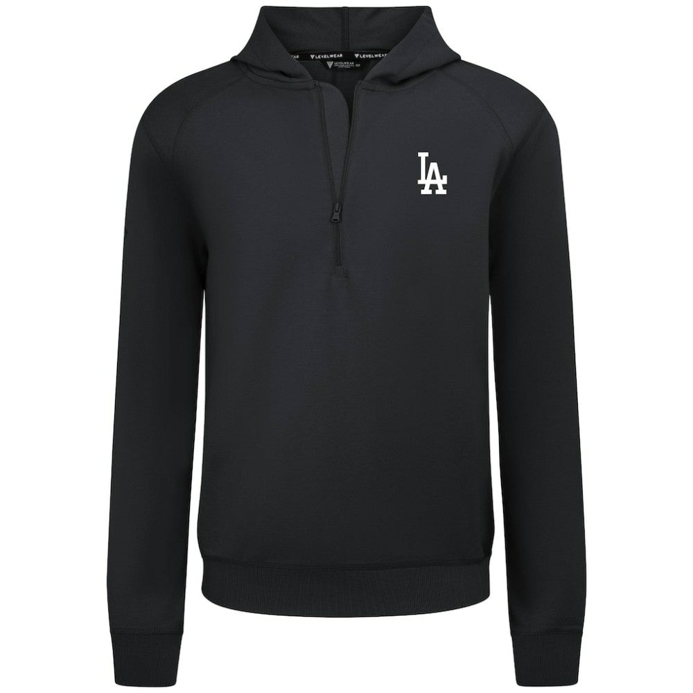 Los Angeles Dodgers Levelwear Technic Insignia Quarter-Zip Hoodie Outlet