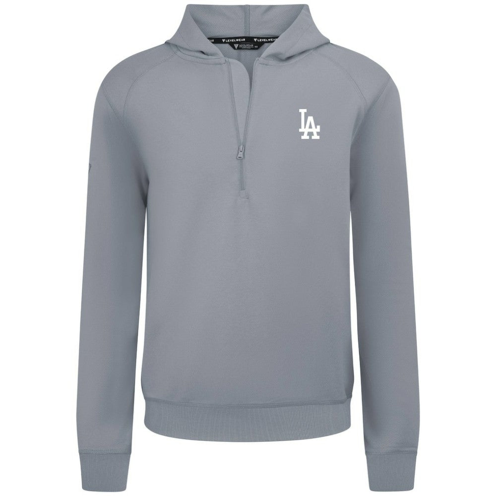 Los Angeles Dodgers Levelwear Technic Insignia Quarter-Zip Hoodie Outlet