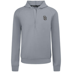 San Diego Padres Levelwear Technic Insignia Quarter-Zip Hoodie Online