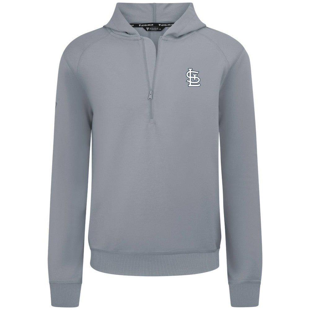 St. Louis Cardinals Levelwear Technic Insignia Quarter-Zip Hoodie Online