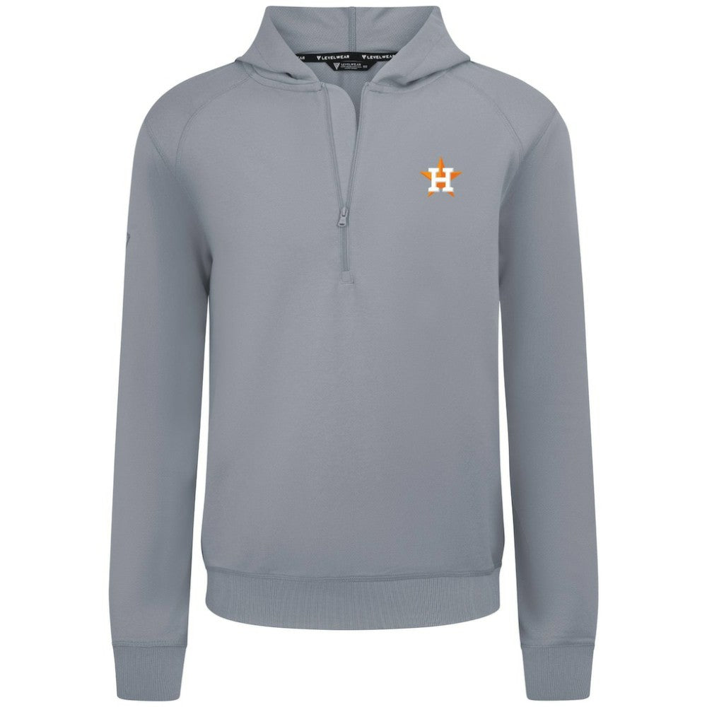 Houston Astros Levelwear Technic Insignia Quarter-Zip Hoodie Outlet