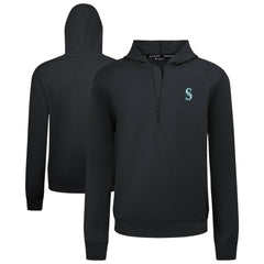 Seattle Mariners Levelwear Technic Insignia Quarter-Zip Hoodie for sale