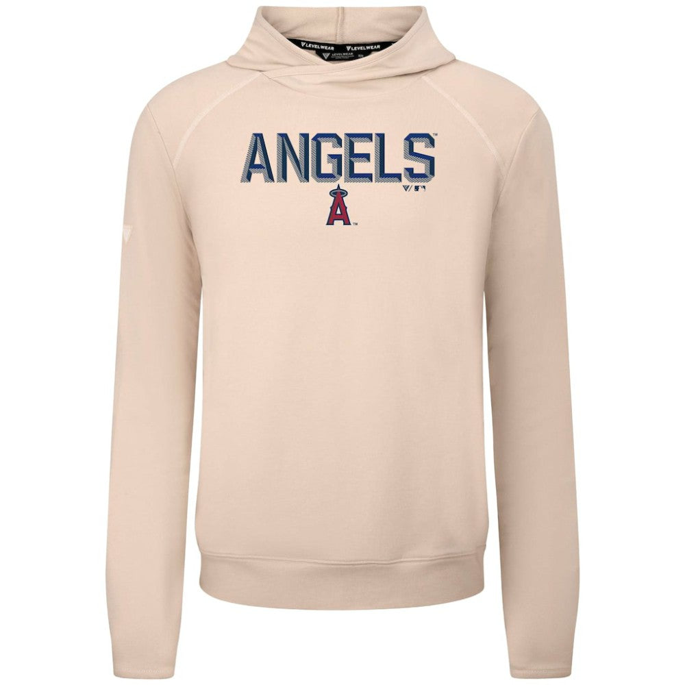 Los Angeles Angels Levelwear Mandate Carve Tri-Blend Hoodie Outlet