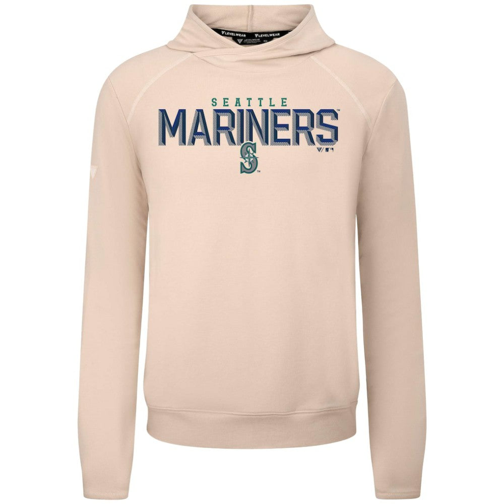 Seattle Mariners Levelwear Mandate Carve Tri-Blend Hoodie Outlet