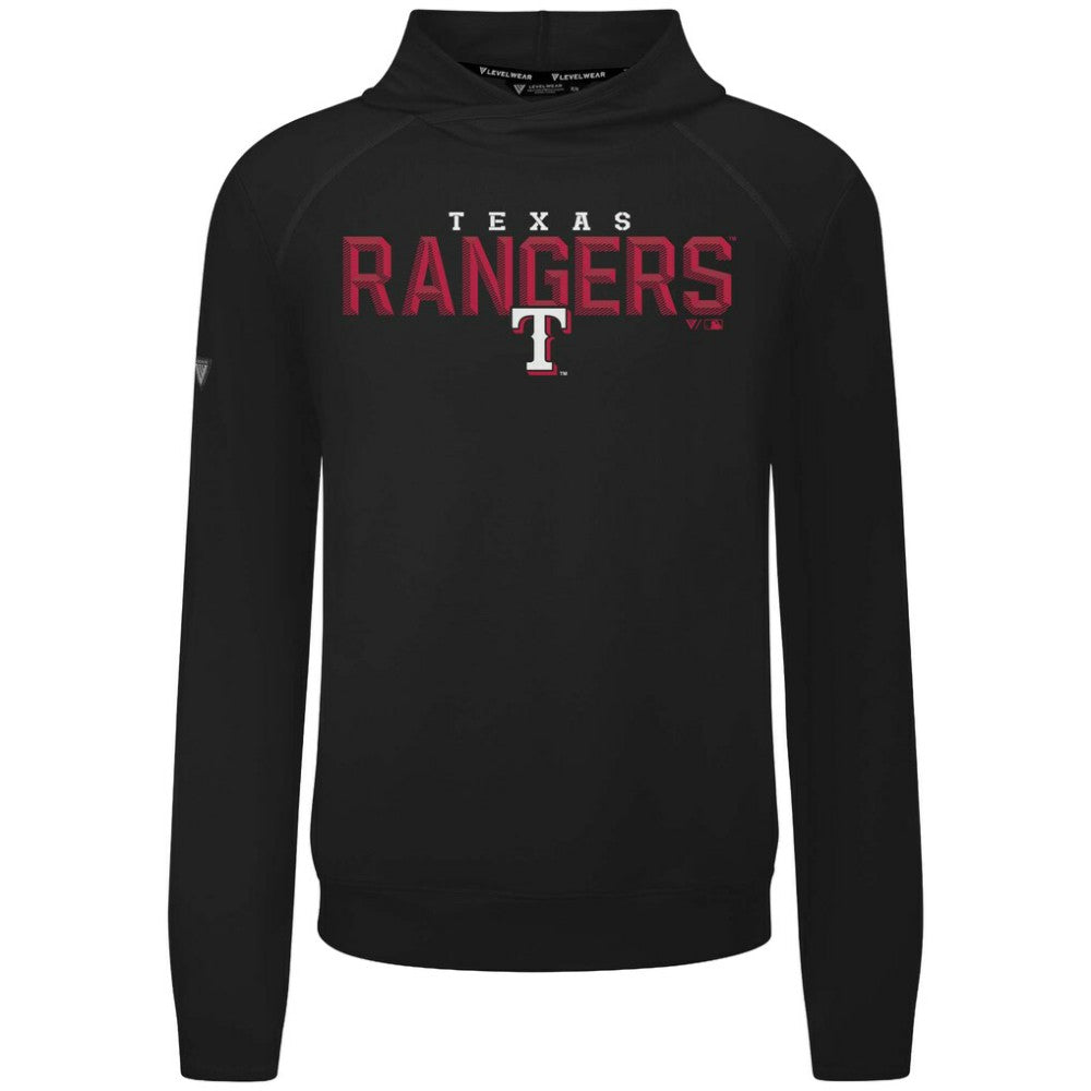 Texas Rangers Levelwear Mandate Carve Tri-Blend Hoodie for sale