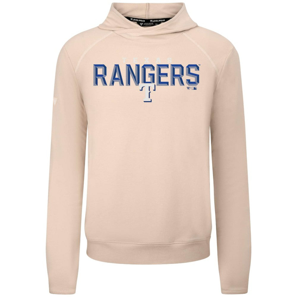 Texas Rangers Levelwear Mandate Carve Tri-Blend Hoodie for sale