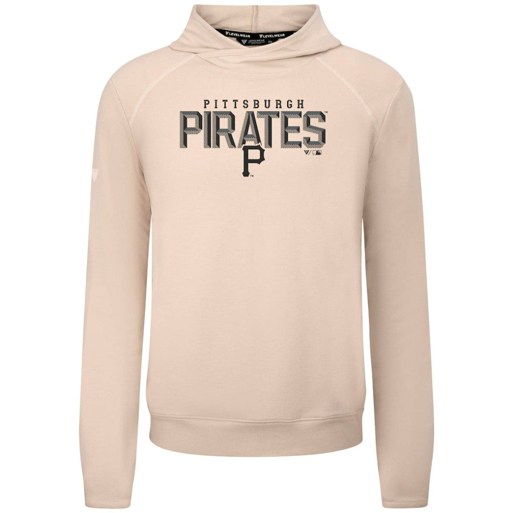 Pittsburgh Pirates Levelwear Mandate Carve Tri-Blend Hoodie Outlet