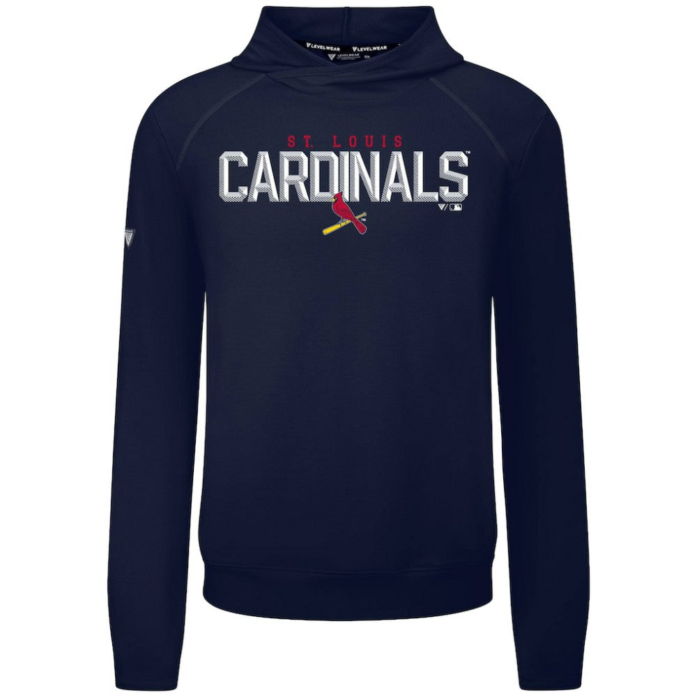 St. Louis Cardinals Levelwear Mandate Carve Tri-Blend Hoodie Sale