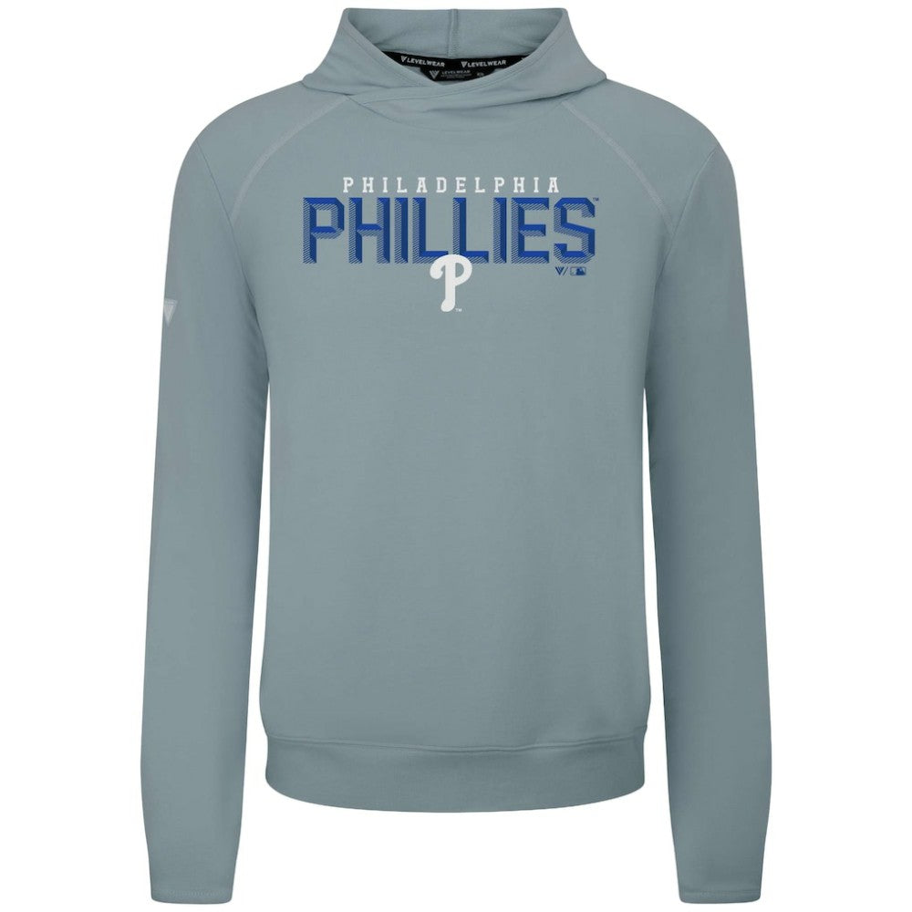 Philadelphia Phillies Levelwear Mandate Carve Tri-Blend Hoodie for sale