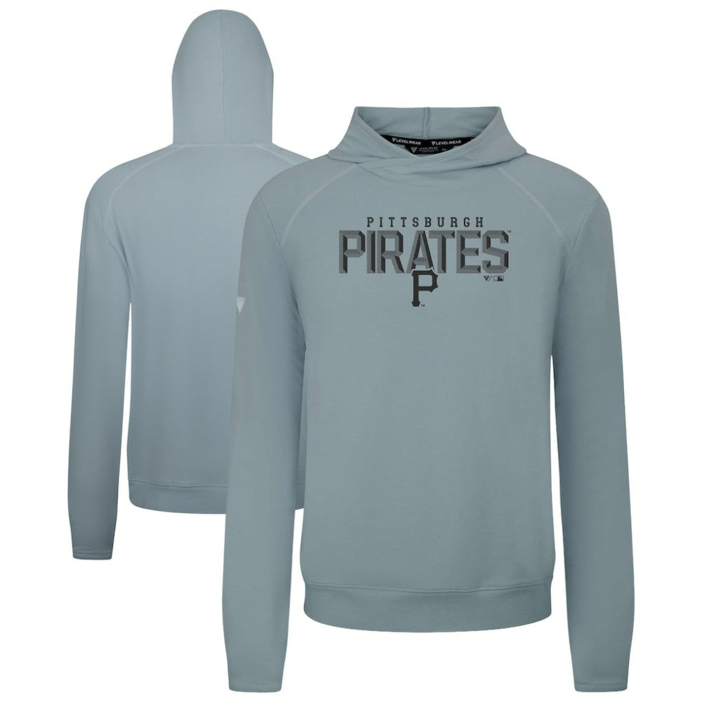 Pittsburgh Pirates Levelwear Mandate Carve Tri-Blend Hoodie Discount