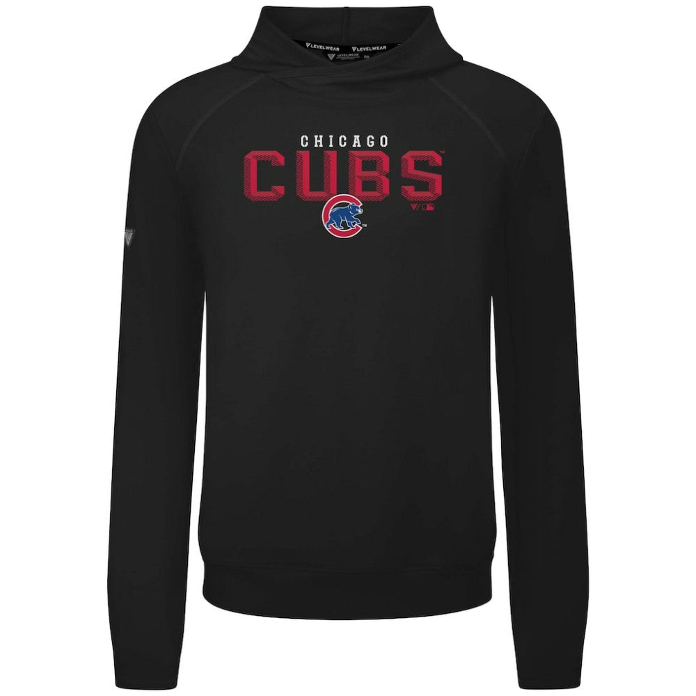Chicago Cubs Levelwear Mandate Carve Tri-Blend Hoodie Sale