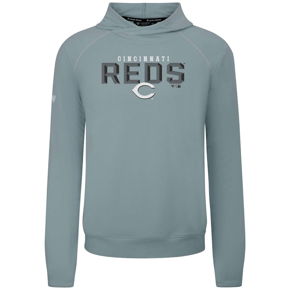 Cincinnati Reds Levelwear Mandate Carve Tri-Blend Hoodie Online