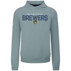 Milwaukee Brewers Levelwear Mandate Carve Tri-Blend Hoodie for sale