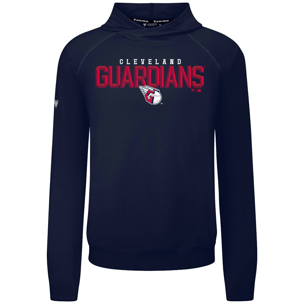 Cleveland Guardians Levelwear Mandate Carve Tri-Blend Hoodie for sale