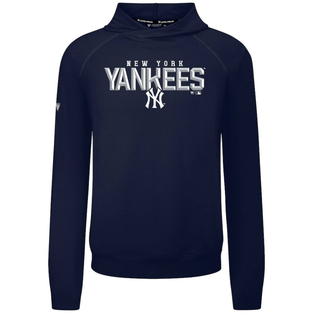 New York Yankees Levelwear Mandate Carve Tri-Blend Hoodie for sale