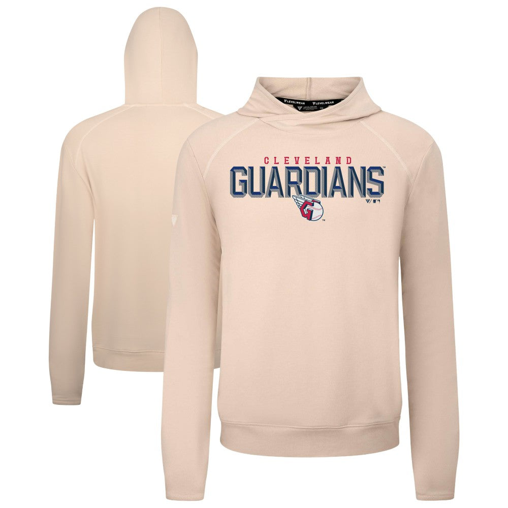 Cleveland Guardians Levelwear Mandate Carve Tri-Blend Hoodie Outlet