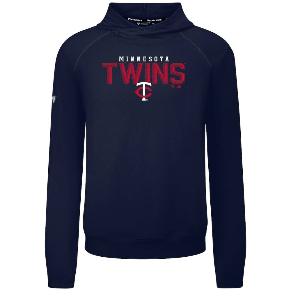 Minnesota Twins Levelwear Mandate Carve Tri-Blend Hoodie Sale