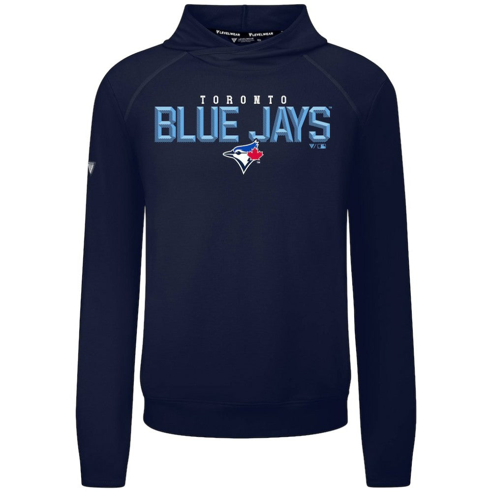 Toronto Blue Jays Levelwear Mandate Carve Tri-Blend Hoodie for sale