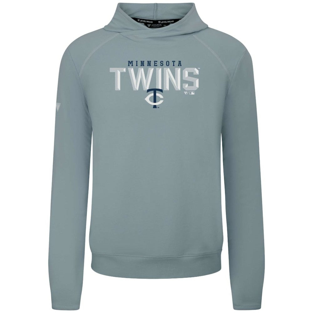 Minnesota Twins Levelwear Mandate Carve Tri-Blend Hoodie for sale