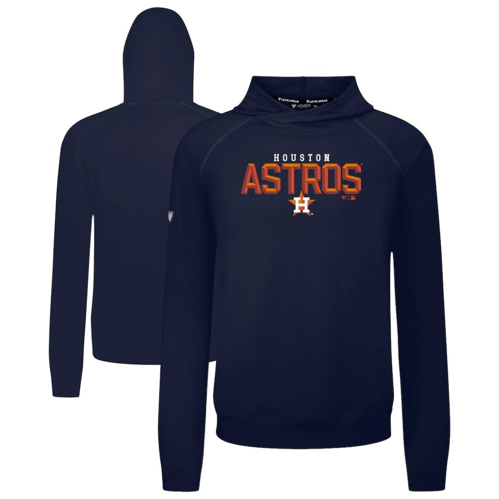 Houston Astros Levelwear Mandate Carve Tri-Blend Hoodie for sale