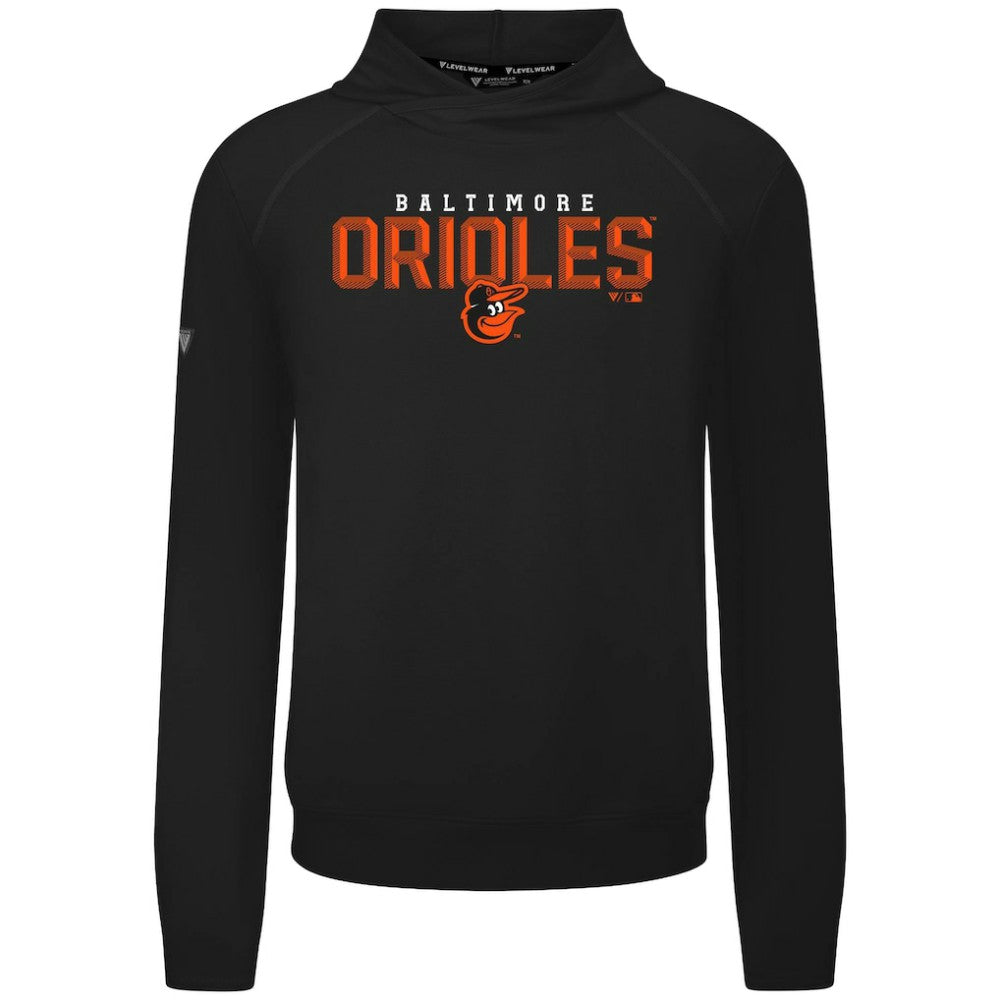 Baltimore Orioles Levelwear Mandate Carve Tri-Blend Hoodie for sale