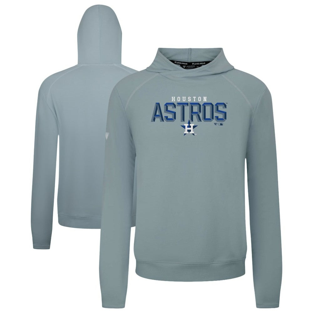 Houston Astros Levelwear Mandate Carve Tri-Blend Hoodie Outlet