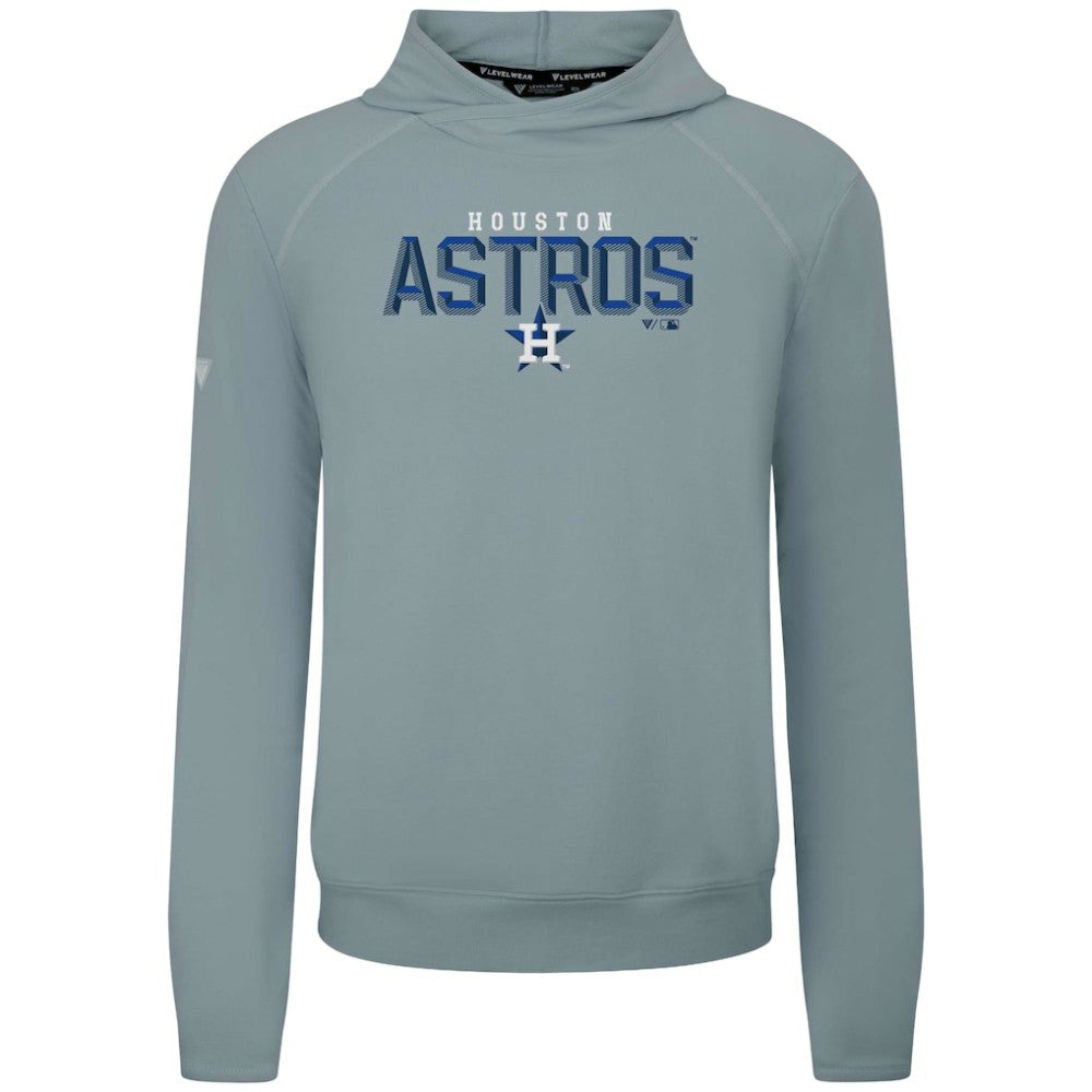 Houston Astros Levelwear Mandate Carve Tri-Blend Hoodie Outlet