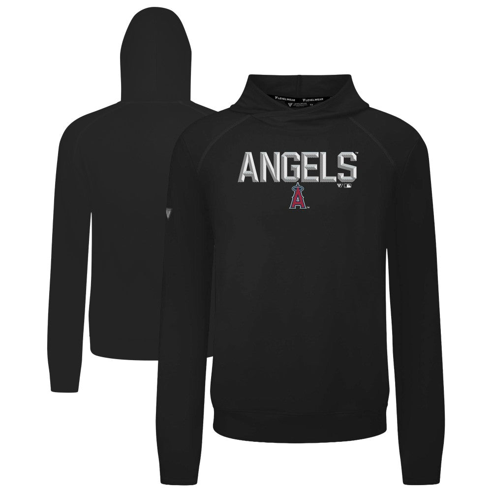 Los Angeles Angels Levelwear Mandate Carve Tri-Blend Hoodie Outlet