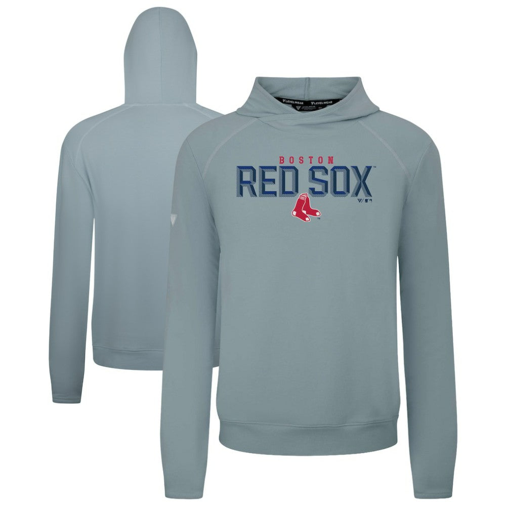Boston Red Sox Levelwear Mandate Carve Tri-Blend Hoodie Outlet
