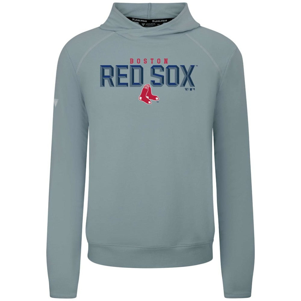 Boston Red Sox Levelwear Mandate Carve Tri-Blend Hoodie Outlet