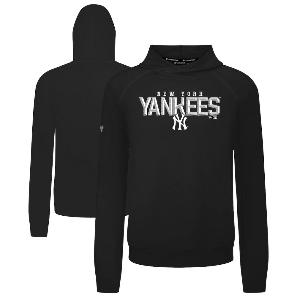 New York Yankees Levelwear Mandate Carve Tri-Blend Hoodie for sale