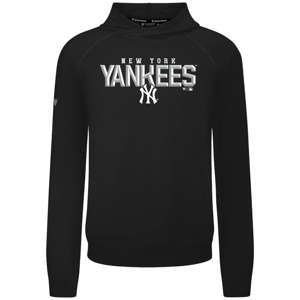 New York Yankees Levelwear Mandate Carve Tri-Blend Hoodie for sale