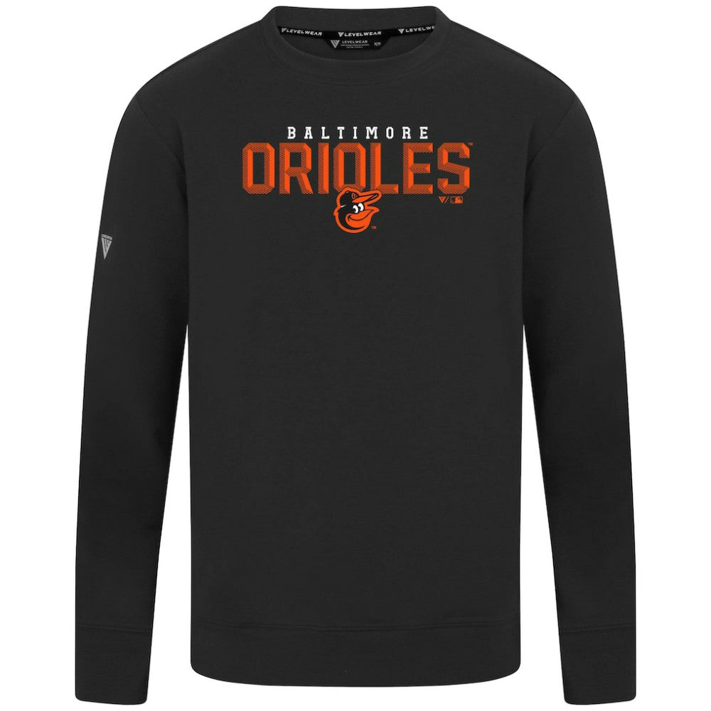 Baltimore Orioles Levelwear Mandate Carve Tri-Blend Sweatshirt for sale
