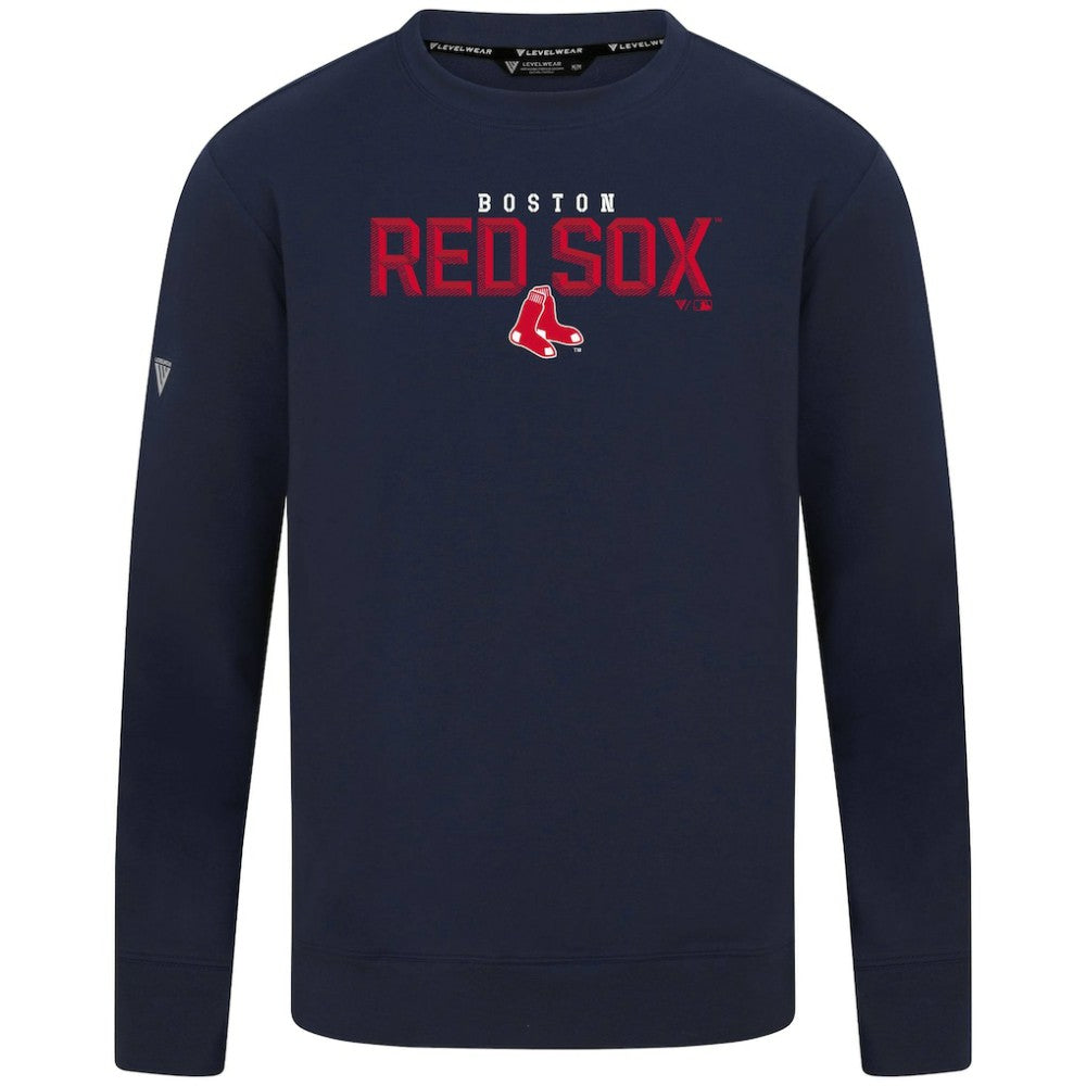 Boston Red Sox Levelwear Mandate Carve Tri-Blend Sweatshirt Online