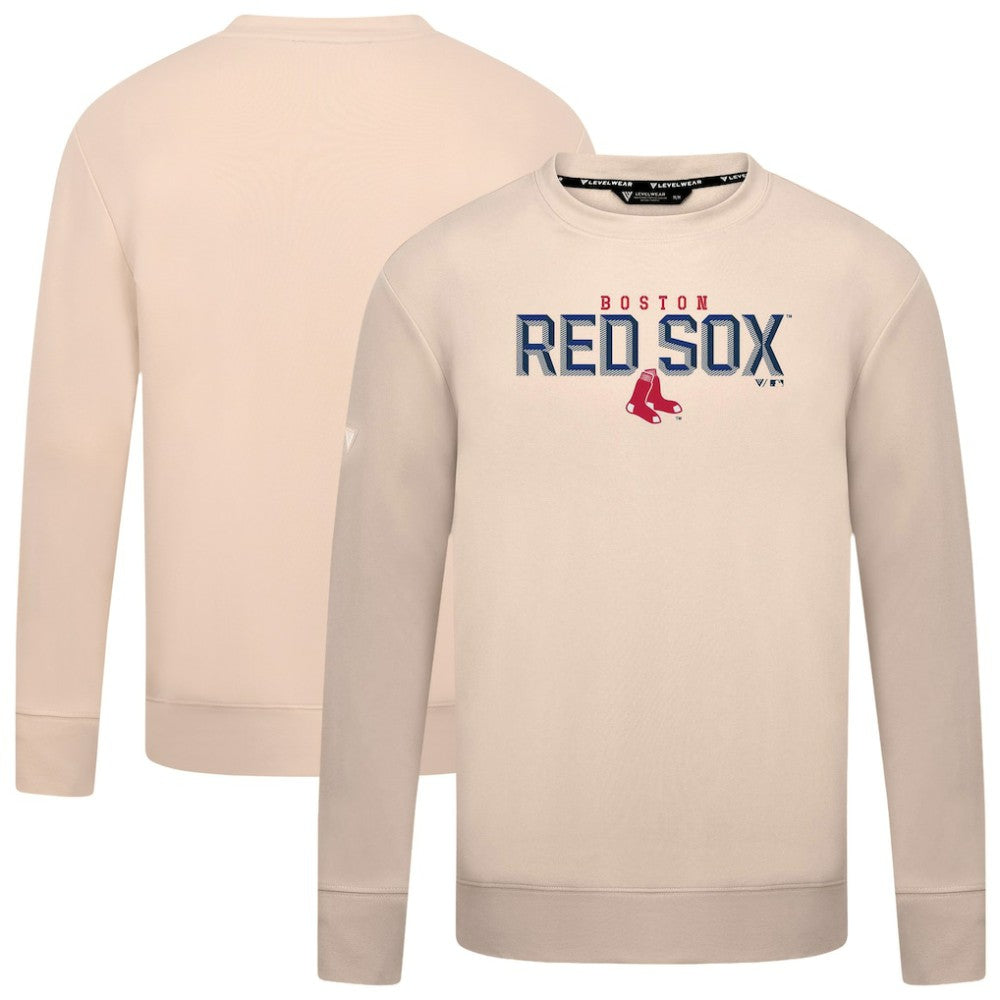 Boston Red Sox Levelwear Mandate Carve Tri-Blend Sweatshirt for sale
