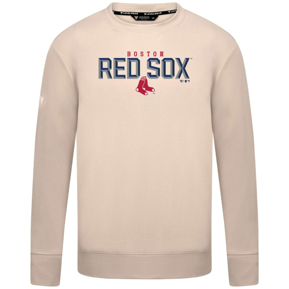 Boston Red Sox Levelwear Mandate Carve Tri-Blend Sweatshirt for sale
