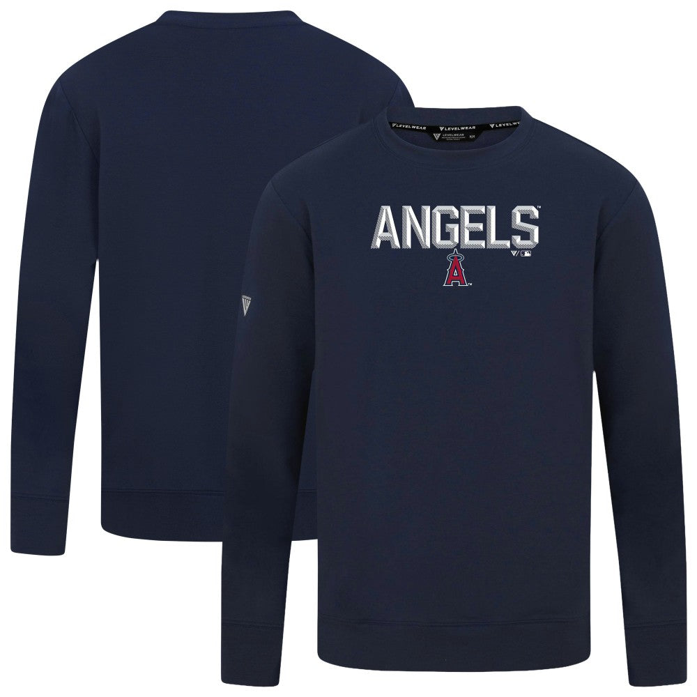 Los Angeles Angels Levelwear Mandate Carve Tri-Blend Sweatshirt for sale