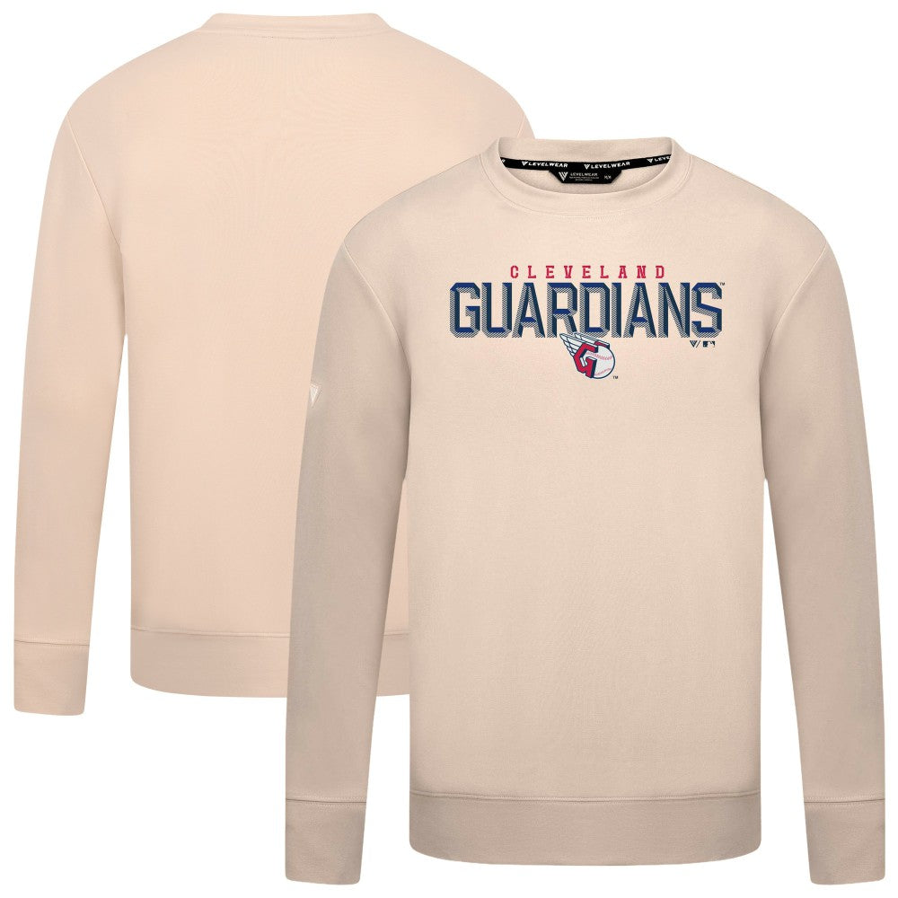 Cleveland Guardians Levelwear Mandate Carve Tri-Blend Sweatshirt Sale