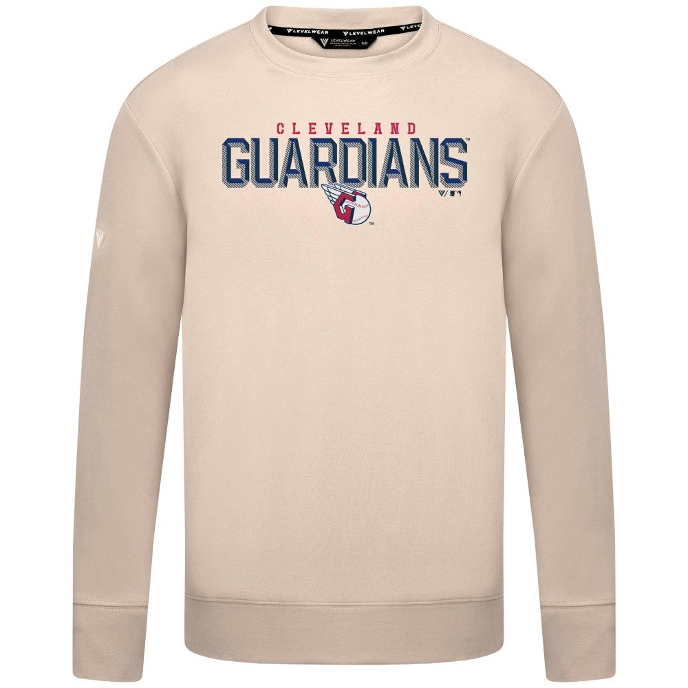 Cleveland Guardians Levelwear Mandate Carve Tri-Blend Sweatshirt Sale